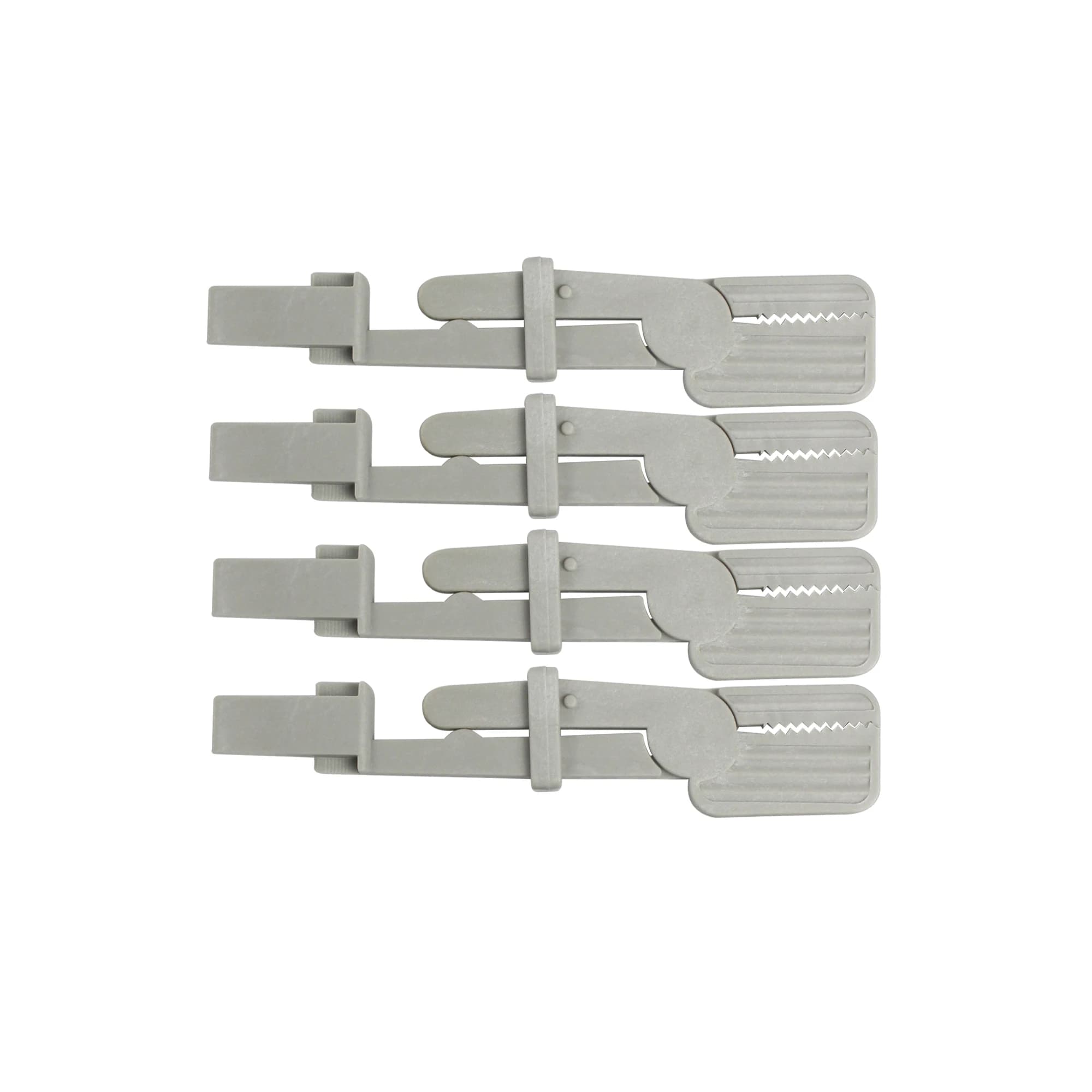 Clip Speciale per Porta Pellicole Radiografiche Grigie XH01, 4 Pezzi per Scatola, Accessori per Radiografia Dentale