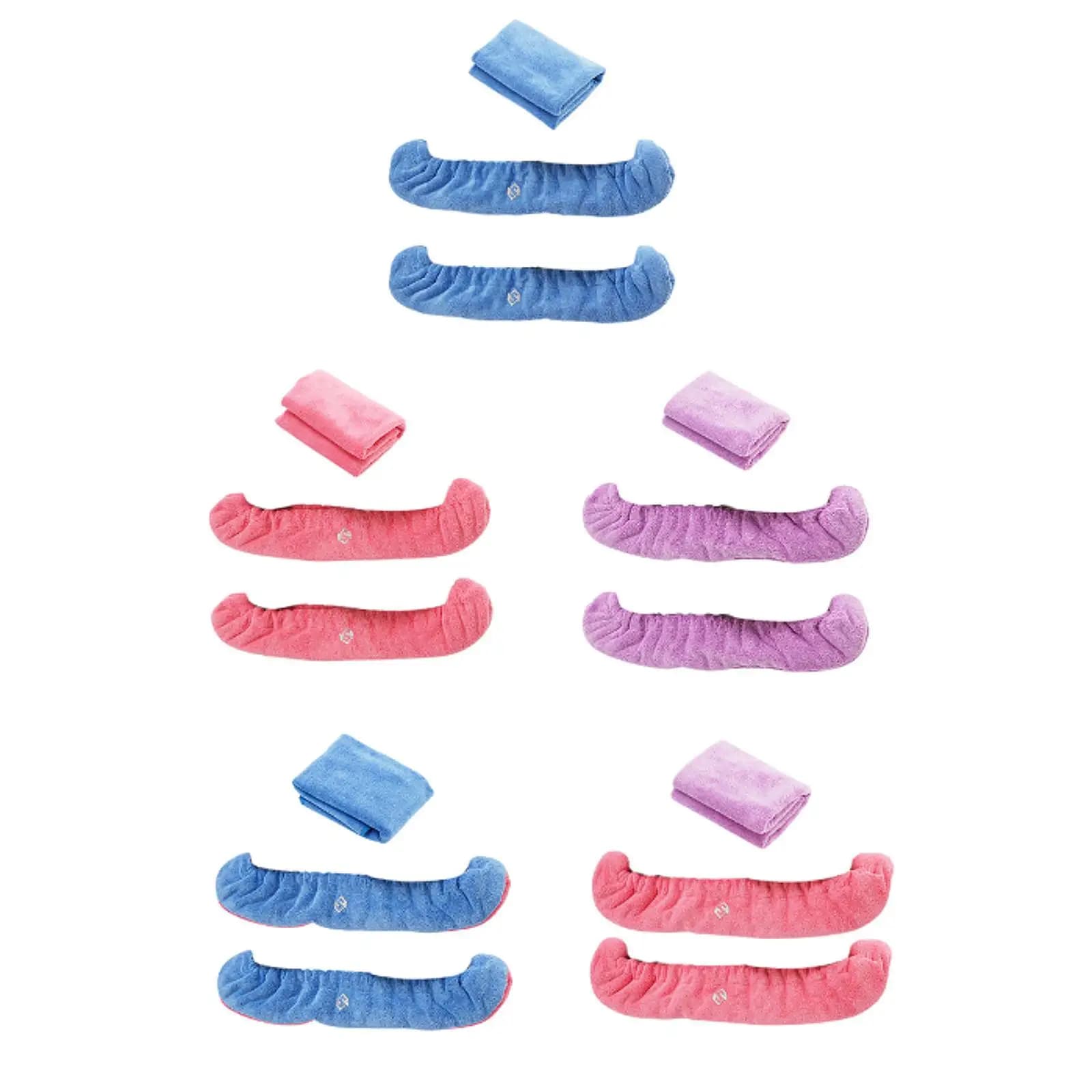Soft Plush Ice Skate Blade Guard Figure Skating Protector Skates Accessory for Winter Sports Use