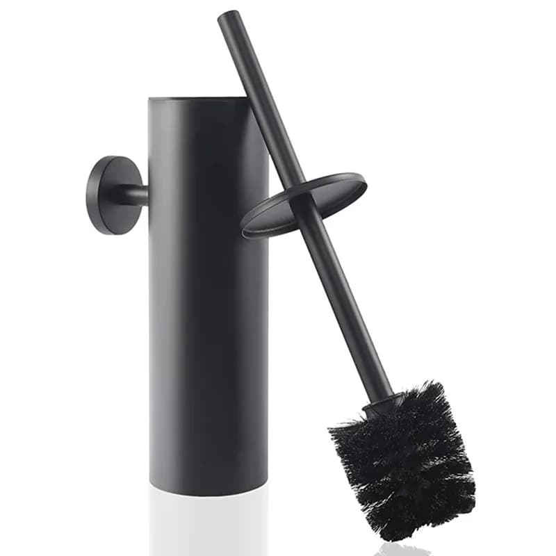 Set porta scopino moderno per WC da bagno in acciaio inossidabile 304 con supporto per strumenti di pulizia disponibile per uso alberghiero