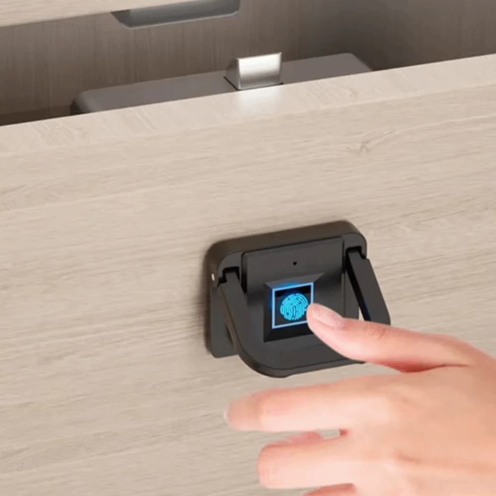 NFC Sblocca Serratura intelligente per armadietto Ingresso senza chiave Batteria a lunga durata Serratura con rilevamento magnetico Nessuna perforazione richiesta Design invisibile