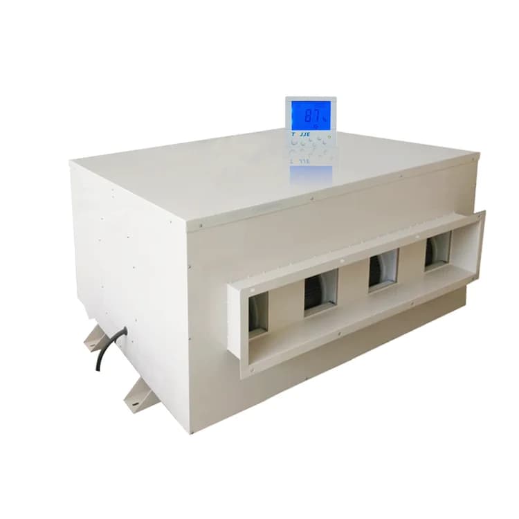 Deumidificatore per alimenti montato a parete a soffitto per piscina interna con display a LED ad alta efficienza da 480 litri/giorno