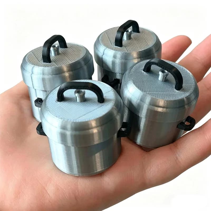 Pulsante Decompressione 3D Stampato a Pressione, Clicker Antistress per ADHD, Autismo, Ansia, Regalo Fidget per Adulti e Bambini