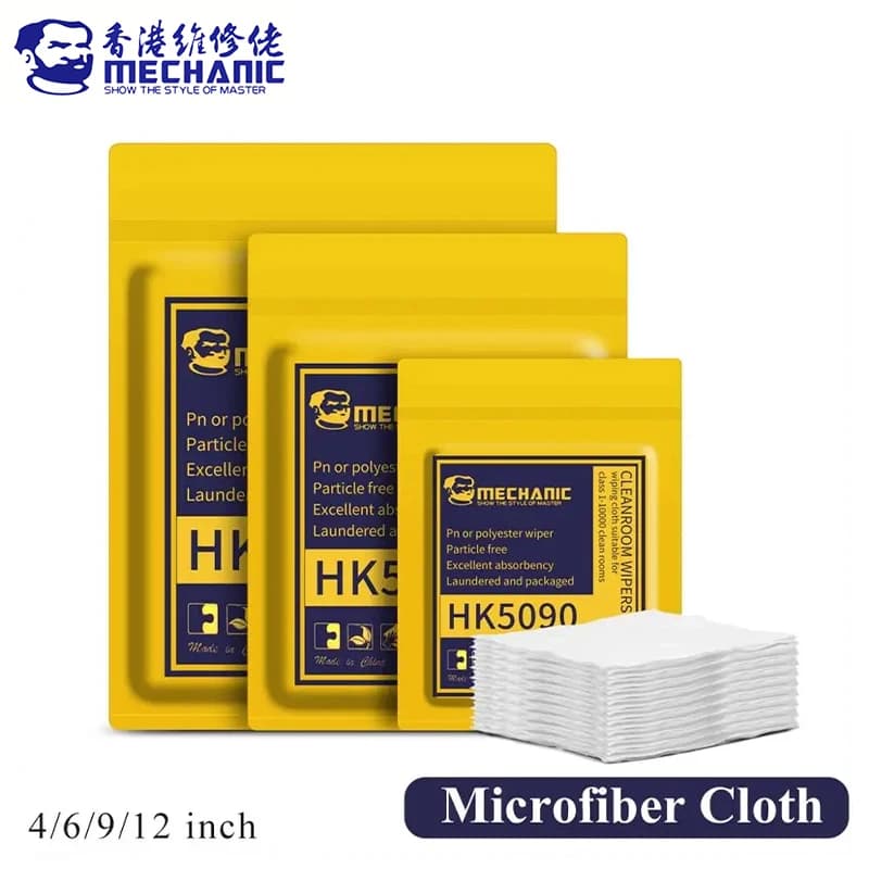 MECCANICO HK5090 Cleaning cloth for super soft white chamber wipers Paper cleaning cloth without dust Clean LCD repair cloth for phone tablet