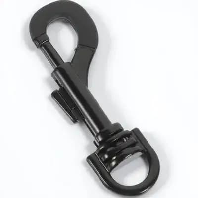Gancio per Tracolla per Sassofono in Ferro, Resistente all'Usura, Gancio Girevole a Scatto per Cinghie per Sax, Zaini, Borse, Clip per Guinzaglio per Cani