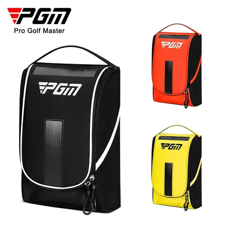 PGM Donna Uomo Borsa per scarpe da golf Protable Nylon impermeabile Ultraleggero Portatile Traspirante con manico Sport di moda XB005