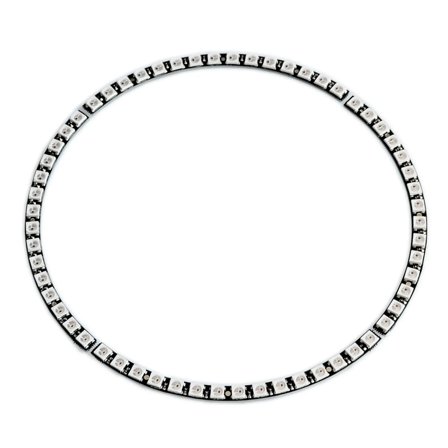 Ring wall clock 60 X Ultra-Luminous RGB LED Lamp Panel WS2812 5050 with integrated drivers
