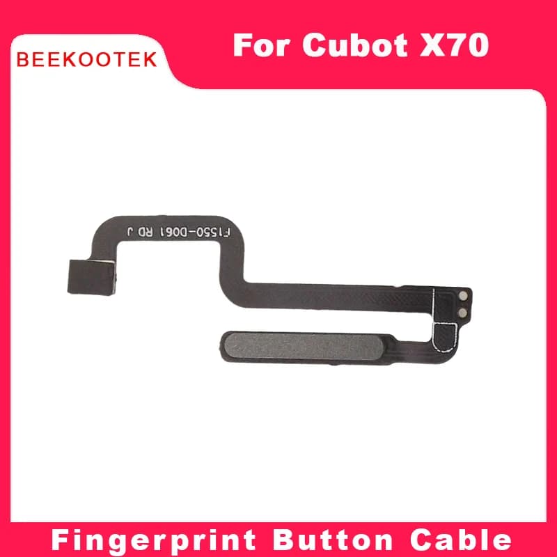New Original Cubot X70 fingerprint button flex cable sensor FPC accessories for CUBOT X70 Smart Phone