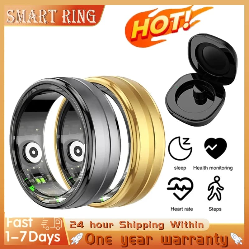 Smart Ring 2024 R06 Health Monitor pressione sanguigna sonno frequenza cardiaca anelli intelligenti impermeabili modalità sportive Multiple per Android IOS