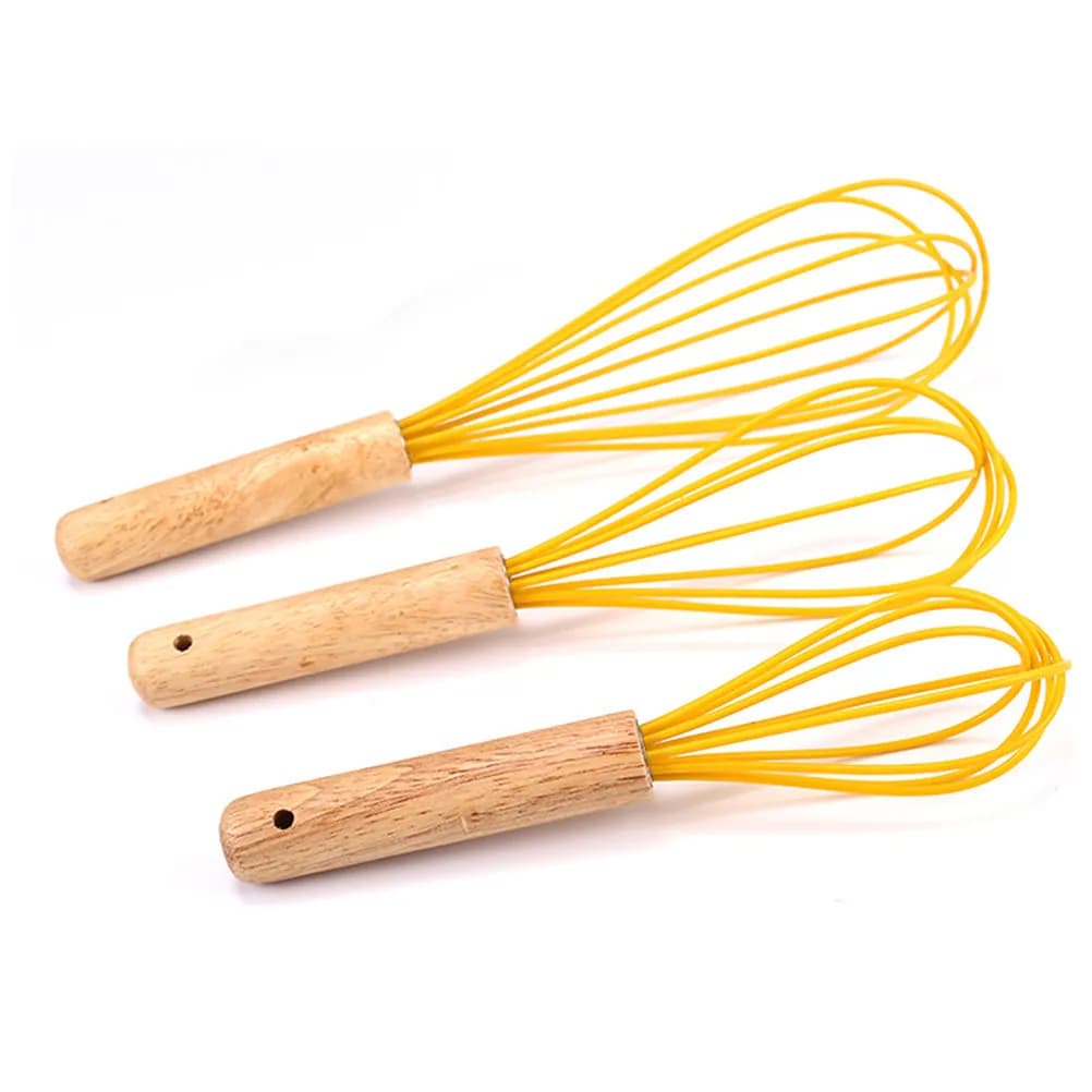 Set of 2 Fruste Manuals in Silicone, Mixer for Kitchen, Cream Blender, Cooking Tools for Kneading and Mounting Eggs