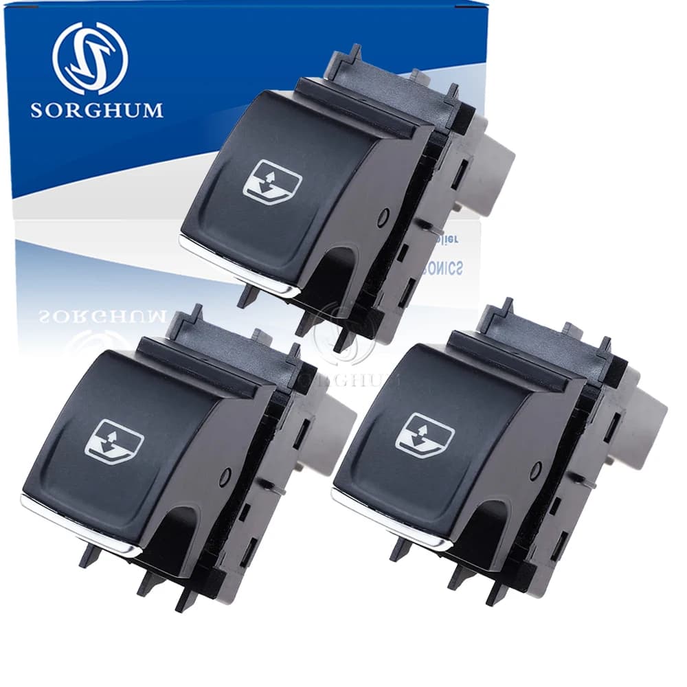 ORGIO 5G 0959855 F Finestrino Laterale Passeggero Interruttore Pulsante Posteriore Per VW T-Roc Golf Tiguan Teramont Touareg Skoda Kodiaq Superb Seat