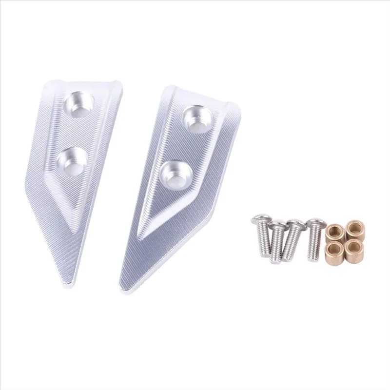 Moto Per Zontes 368G 501G Protezione Della Mano Copertura Scudo Protezione Paramani Decorativo Copertura Del Manubrio Argento