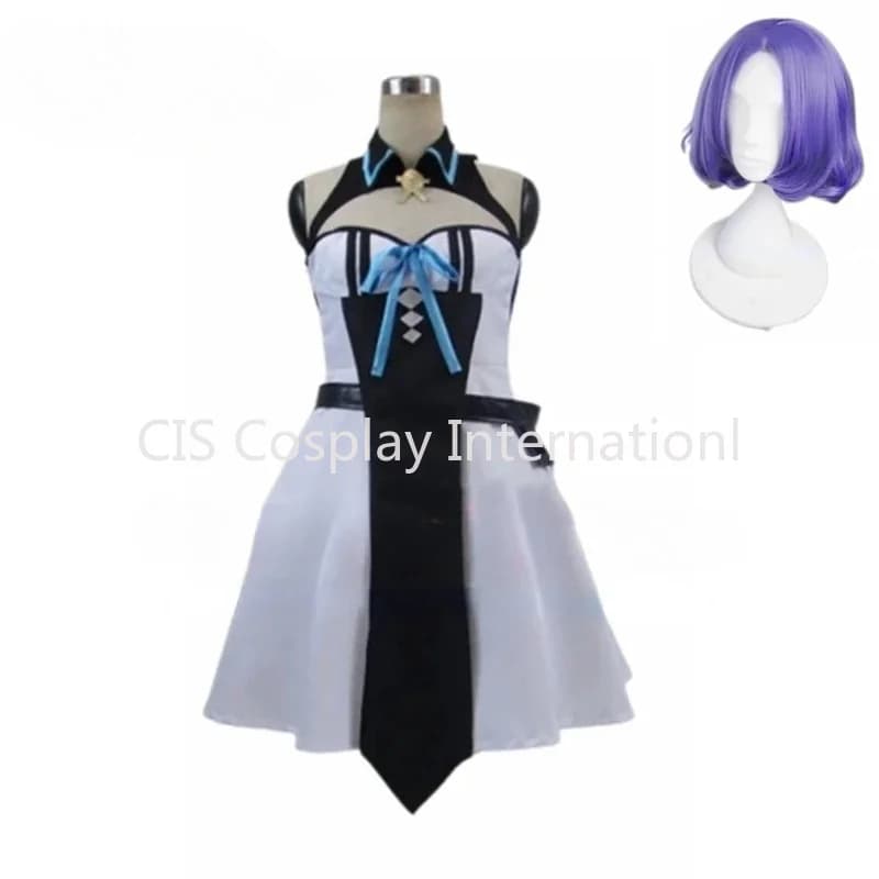 CIS Anime Chess Belle Vampire Cosplay Costume Wig Dress Customized size