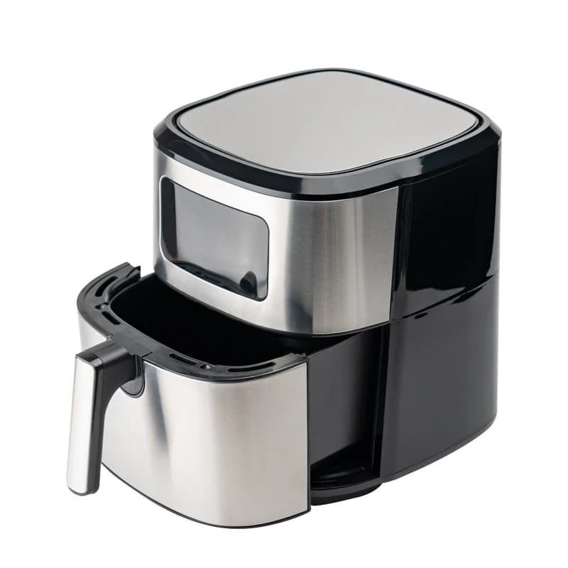 Lecko Smart 6.5L Digital Air Fryer Stainless Steel Housing Non-Stick Cooking Manual/Wifi Power Source Optional 1700W