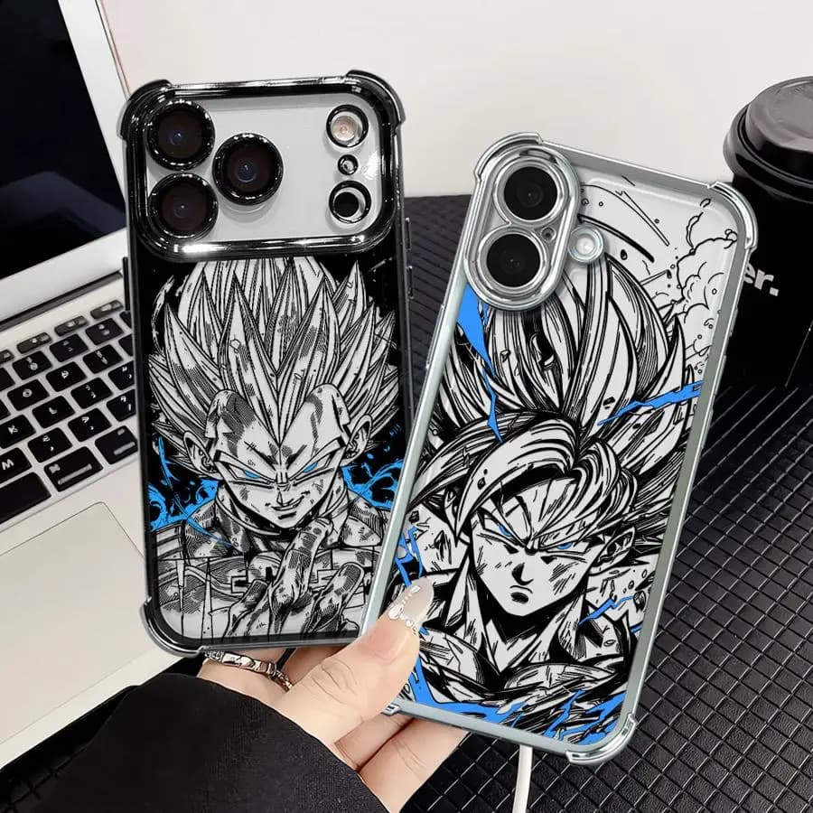 Phone Cover Case for Apple iPhone 17 Pro Max 11 14 12 Plus 16e 17e Air 15 13 16 Pro Dragons Ball Goku Vegeta