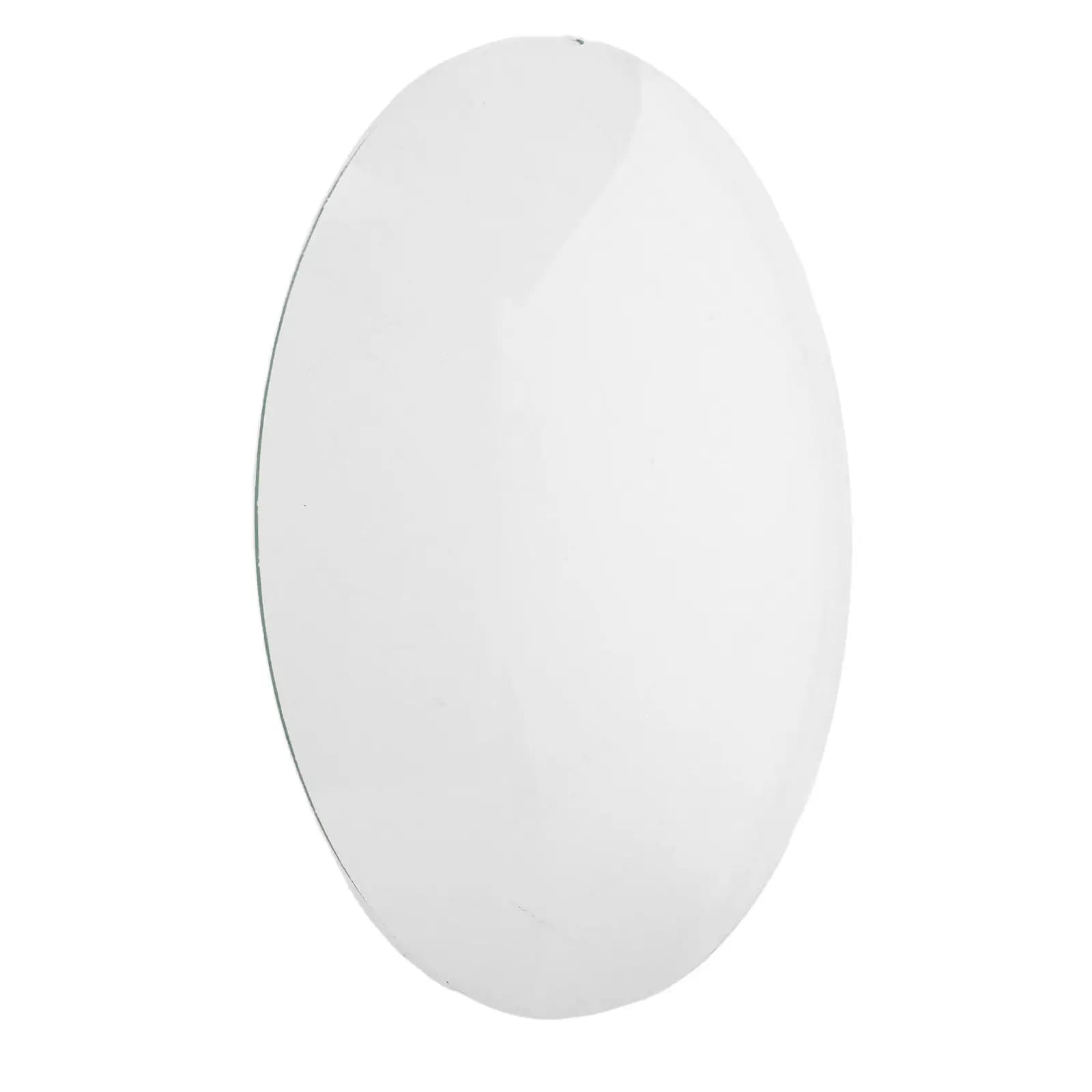 10.12 Inch Round Transparent Convex Dome Clock Glass for DIY Repair Enhanced Aesthetics Scratch Resistant Wall Clock Cover