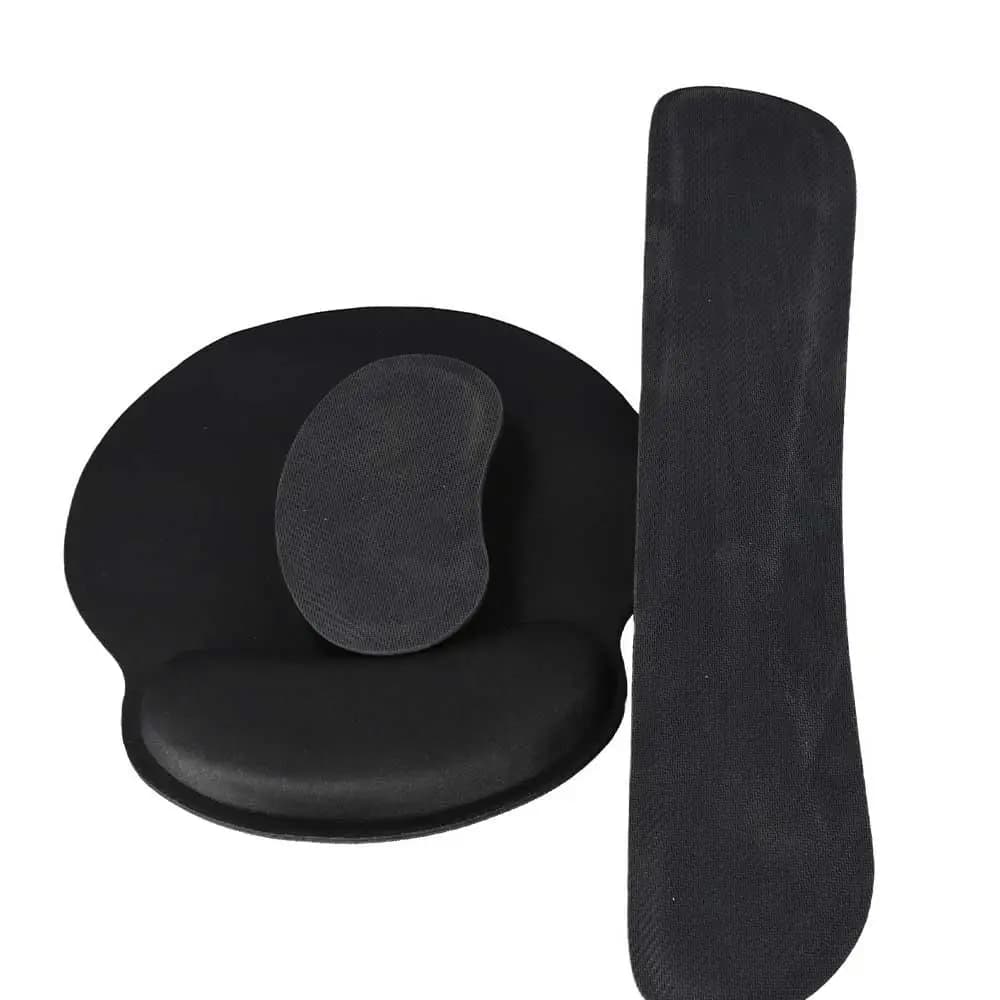 Cuscino ergonomico confortevole per il supporto del polso, tappetino per mouse antiscivolo per PC, tappetino per tastiera, tappetino per il riposo del polso, tappetino per mouse