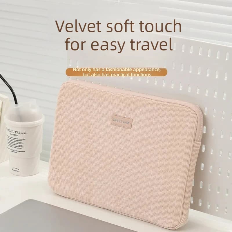 Soft Plush Laptop Bag 14 15.6 Inch Notebook Sleeve Case for Tablet