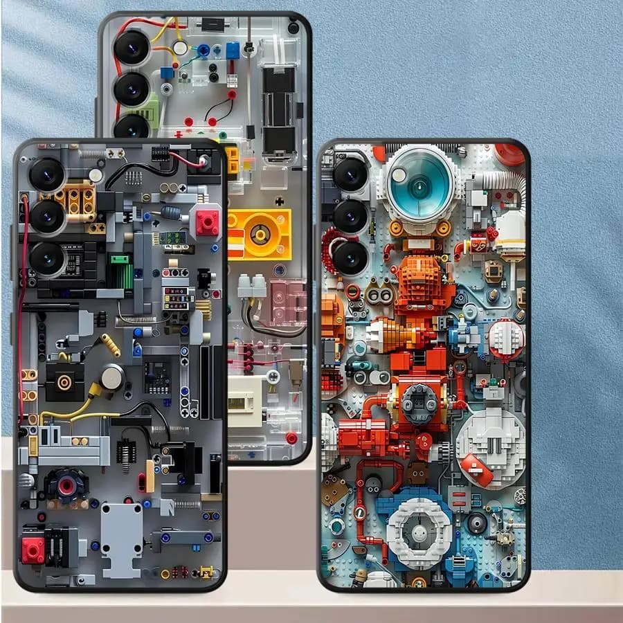 Cover per Telefono con Mappa Artistica del Percorso per Samsung Galaxy A57 A52 A36 A23 A53 A35 A26 A25 A73 A51 A32 A55 A37 A22 A24 A72 A71
