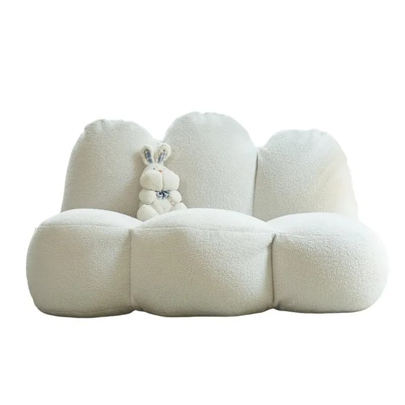 Divano doppio Divano pigro Tatami reclinabile Schienale per dormire Casa soggiorno Camera da letto Balcone per il tempo libero Pouf morbido