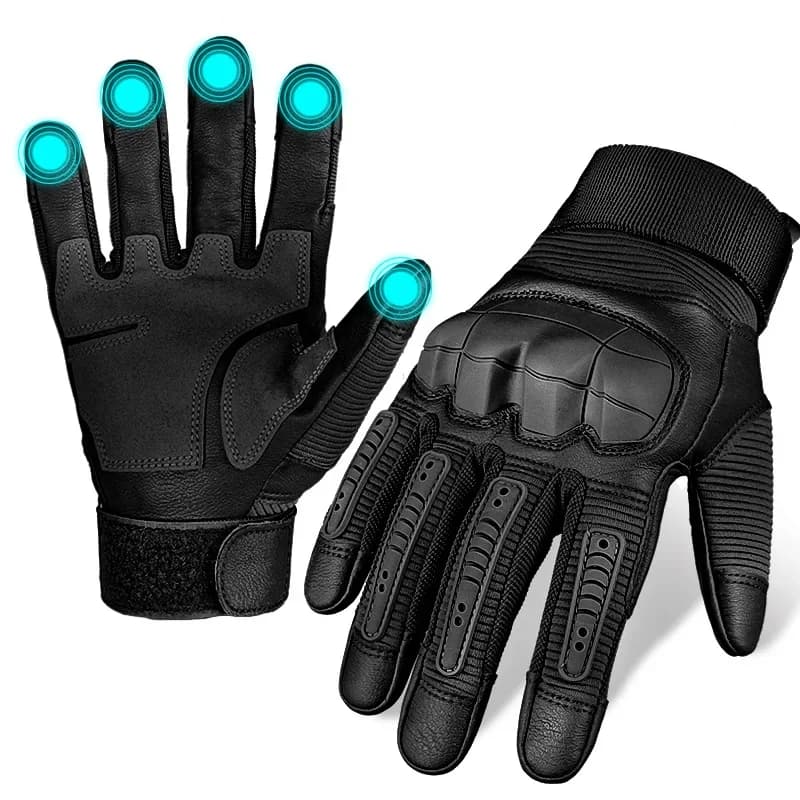 Guanti da ciclismo per moto a dita intere Guanti tattici militari Guanti tattici Sport Tiro Caccia Airsoft Guanti Luvas