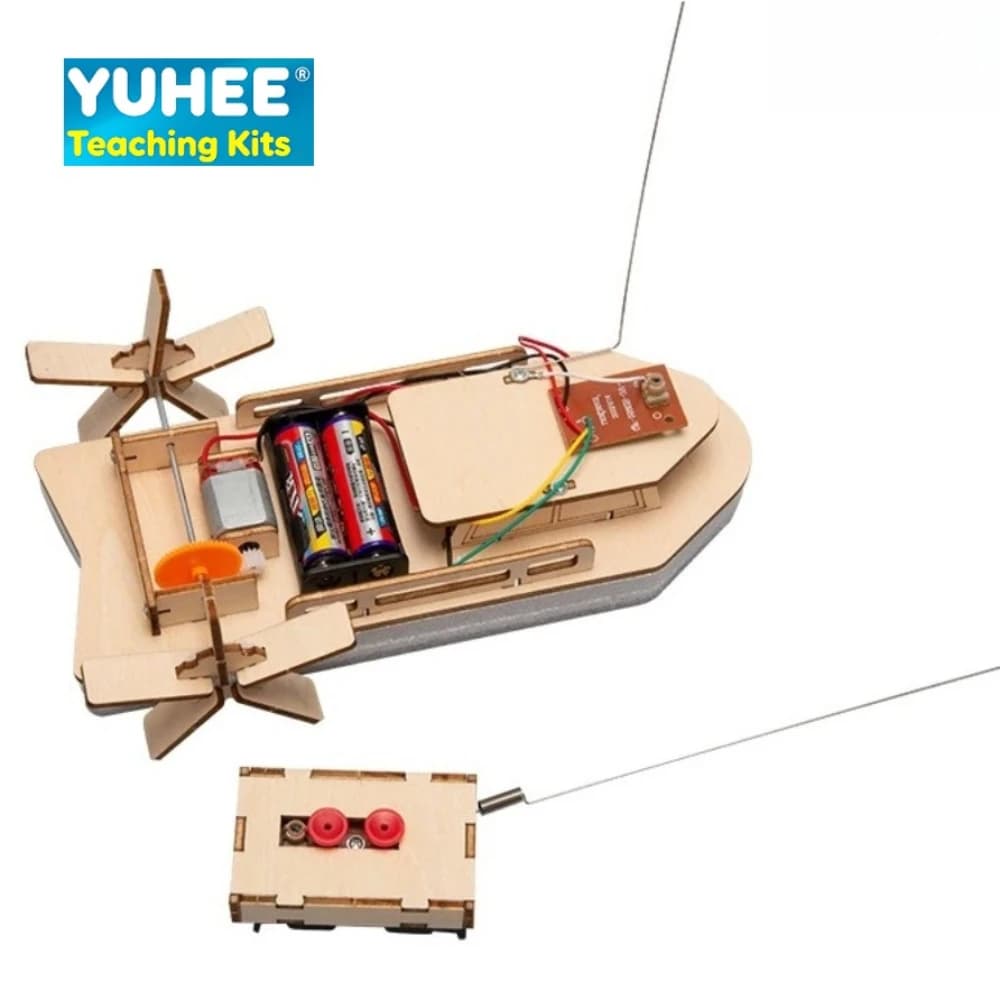 STEM Kit per esperimenti scientifici fai-da-te con pompa dell'acqua con pressa manuale - Giocattolo educativo con materiali sicuri, facile montaggio per progetti scolastici