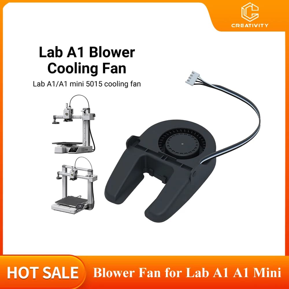 Ventola di Raffreddamento 5015 per Stampante 3D Lab A1/A1mini, Componente Essenziale per Lab A1 Mini, Accessori per Stampanti 3D