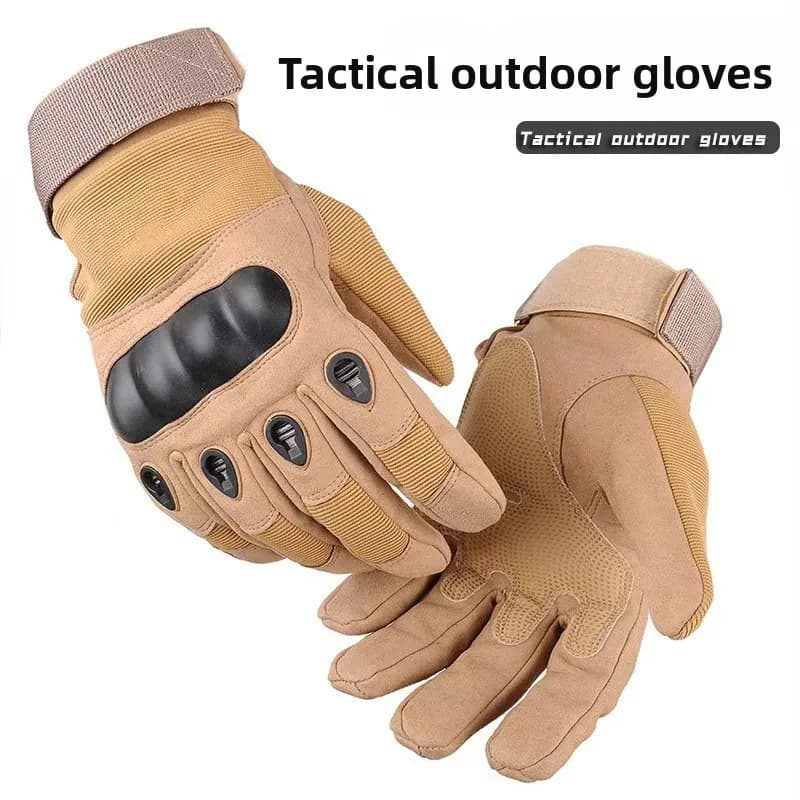 Men and Women Outdoor Tactical Sports Half Finger Gloves Motorcycle Riding Fitness Mountaineering Full Finger Protection