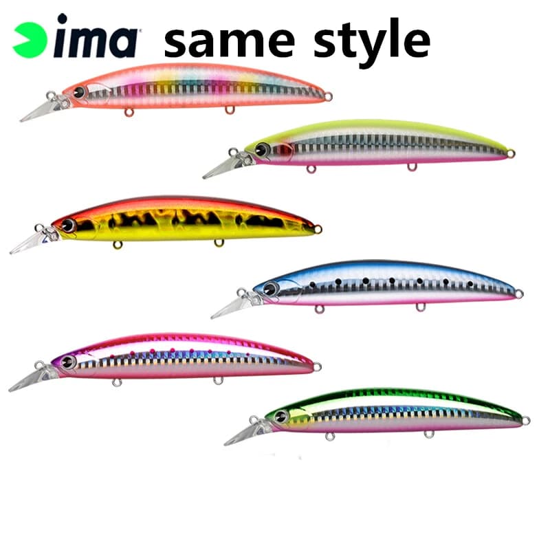 9106 LURETV Giappone originale importato ima stesso stile Emma richiamo fishway Gyodo serie 110MD esca galleggiante Mino