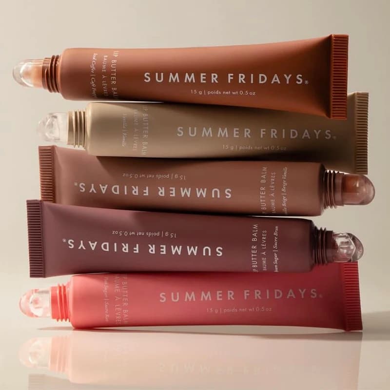 Summer Fridays Lip Moisturizing Mirror Lucidalabbra Lip Vanilla Sugar Pink Coffee Cake Red Coral Clear Oil Makeup