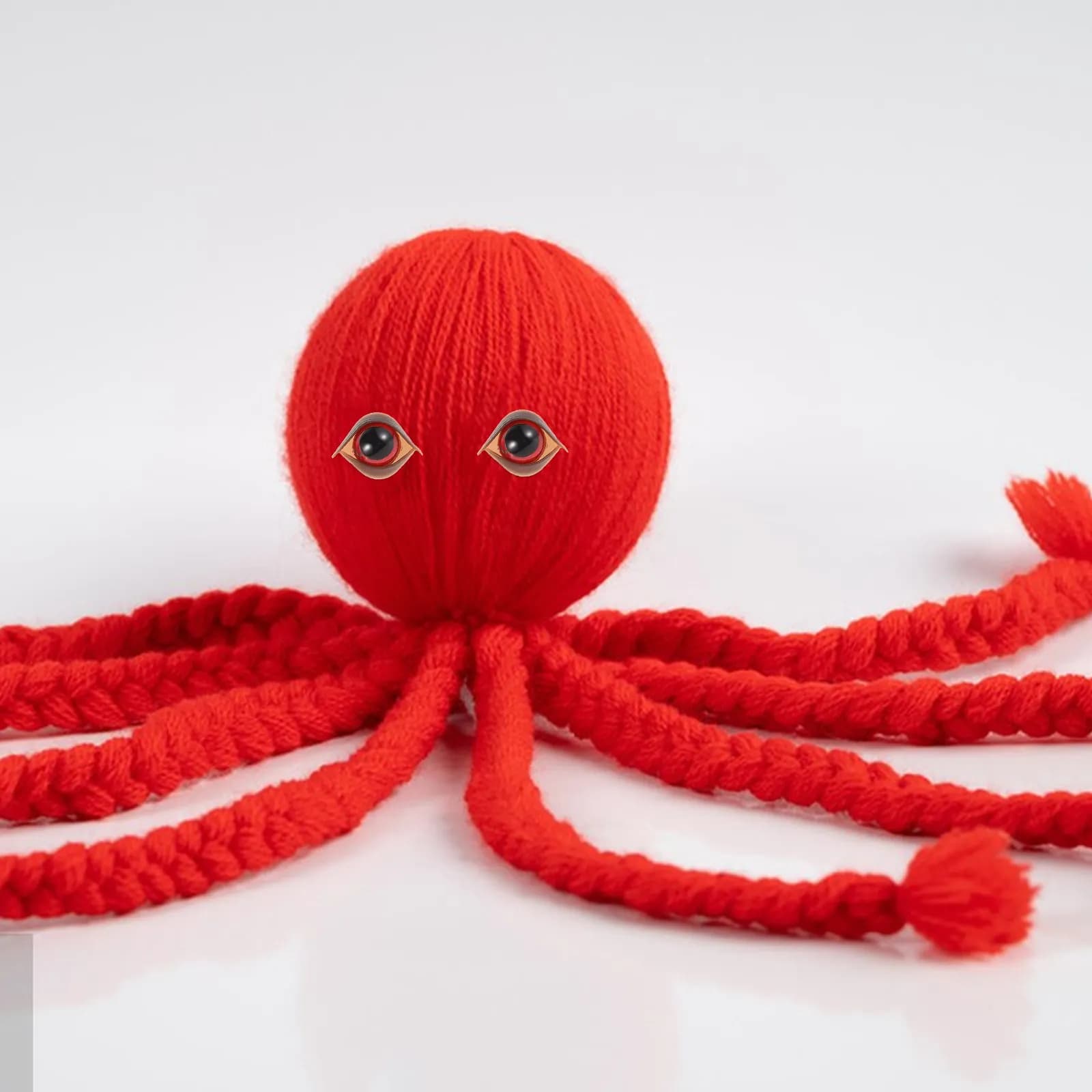 50 Pezzi Occhi di Sicurezza in Plastica per Peluche, Fai da Te, Artigianato, Design Realistico con Base a Rondella Colorata