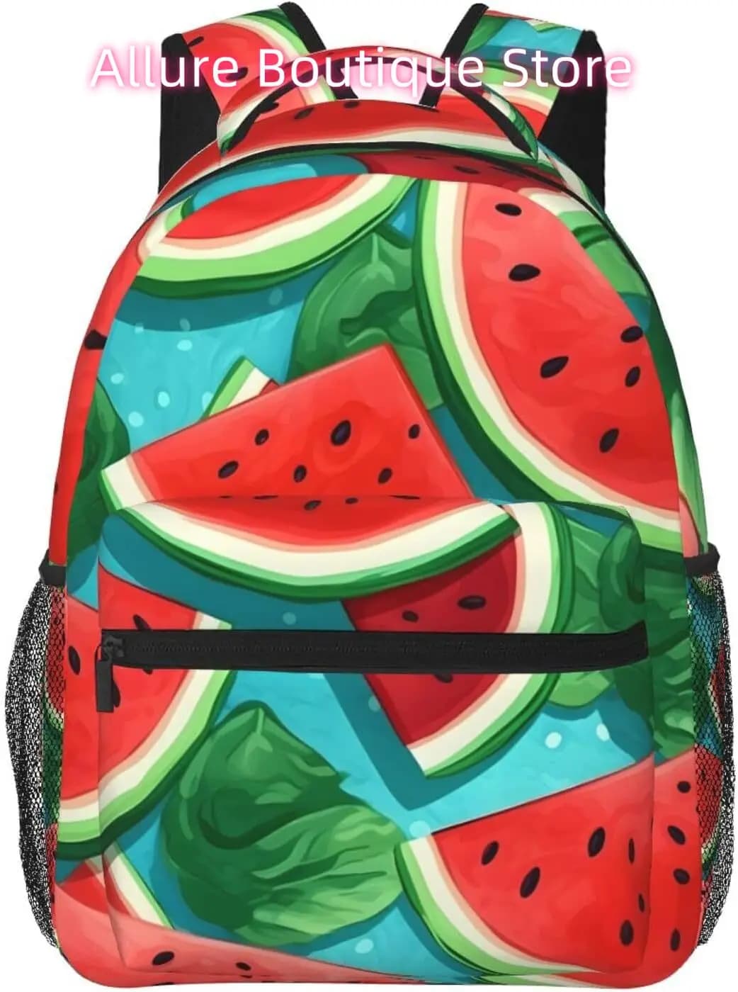 borsa per laptop ritorno a scuola Delizioso anguria Zaino per laptop leggero Zaino leggero multiuso da viaggio casual unisex