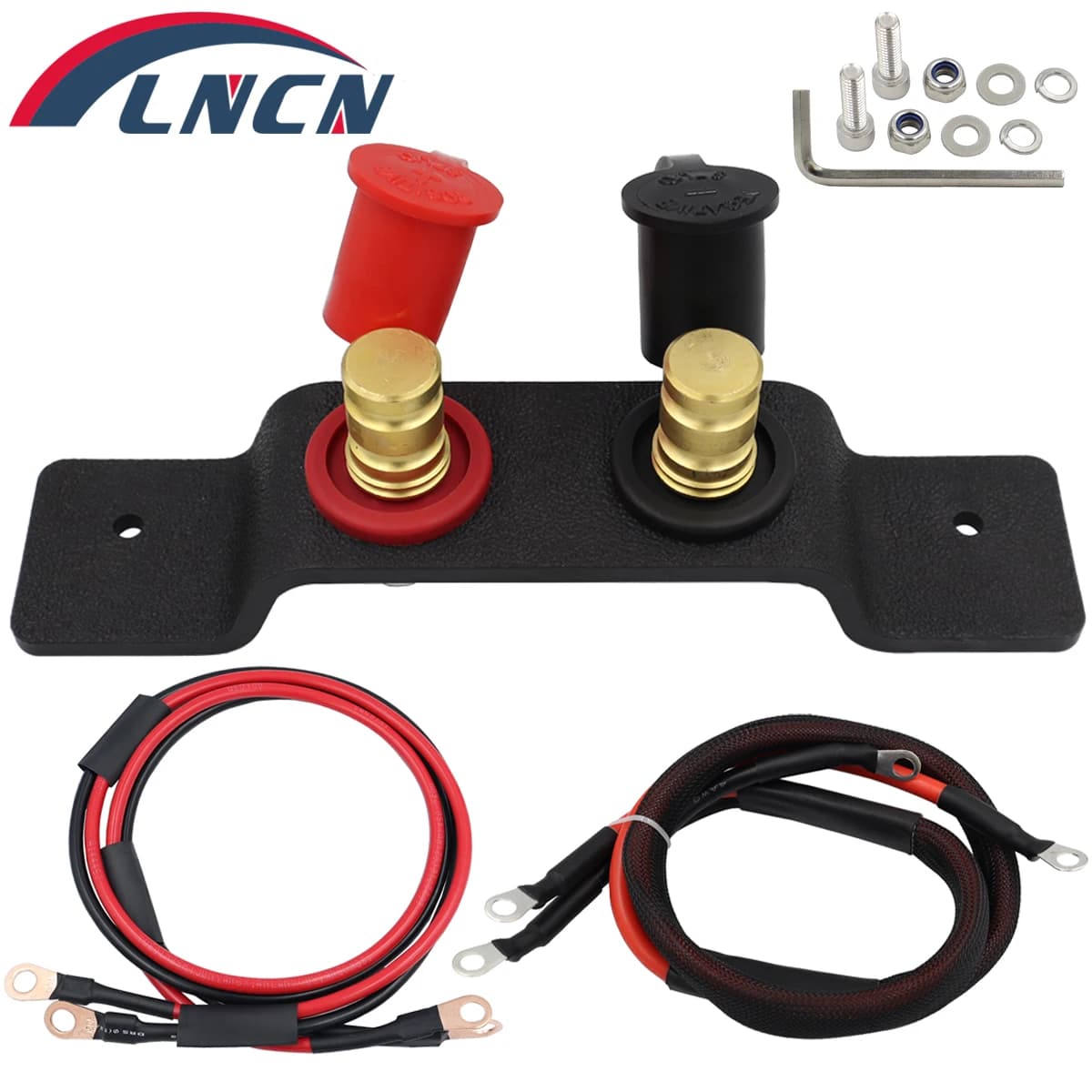 Batteria Jump Post Starter Jumpstart, terminali batteria remoti Jumper Post, Kit di riposizionamento batteria carica batteria Post
