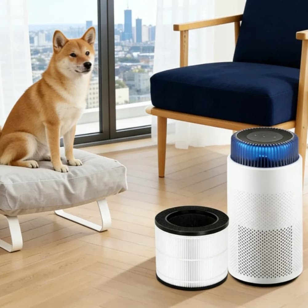Filtro di Ricambio Airmega 100, Confezione da 2, HEPA e Carbone Attivo, Compatibile con Purificatore d'Aria COWAY per una Pulizia Efficace dell'Aria