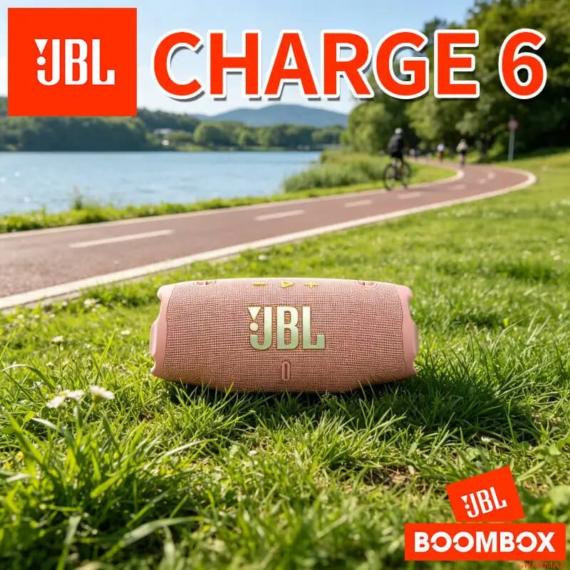 Ultimo Modello Originale JBL Charge 6/GRIP/Flip7/Go4 Altoparlante Resistente agli Urti e alla Nebbia, Suono Chiaro e Stabile per Uso Esterno