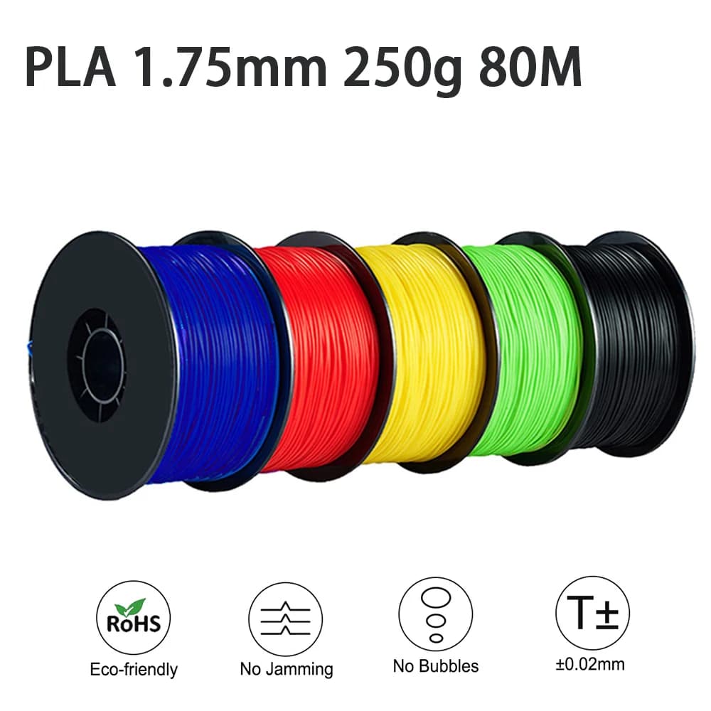 Material for FDM printer with 3D printing filament Easythreed PLA 250 g, length 80 m, diameter 1.75 mm