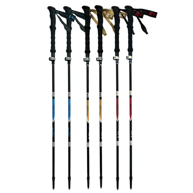 KILIMA Trekking sticks Foldable in High Strength Aluminum Alloy, Hiking & Outdoor Sport Portals