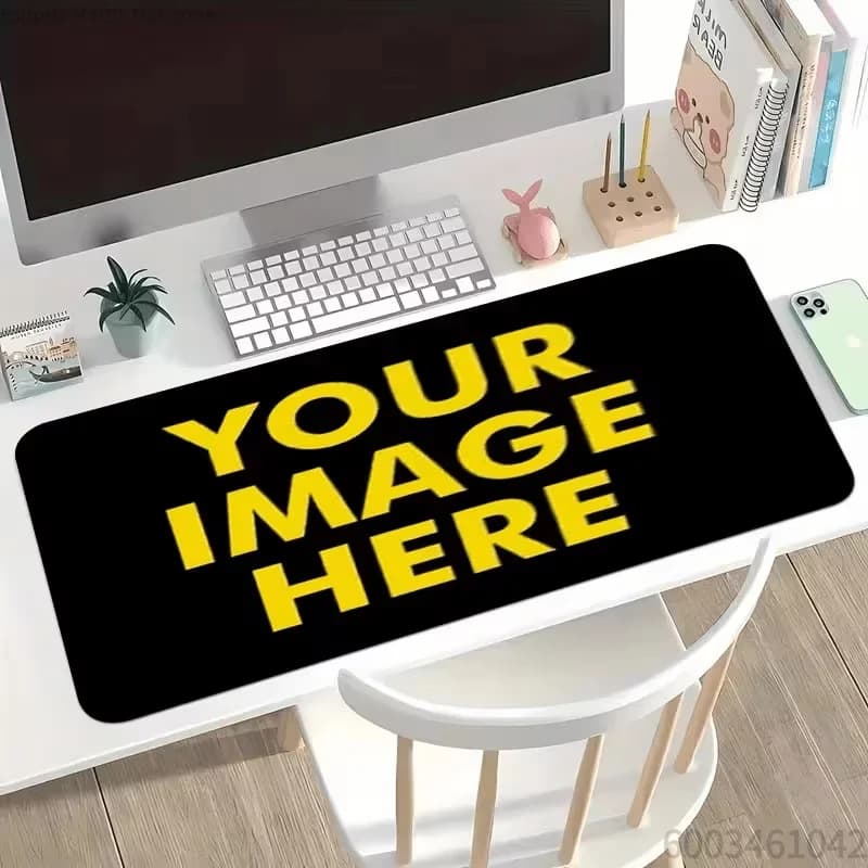 Make Your Own Mouse Pad Custom Image Non Slip Waterproof Office Gaming Desktop Mat