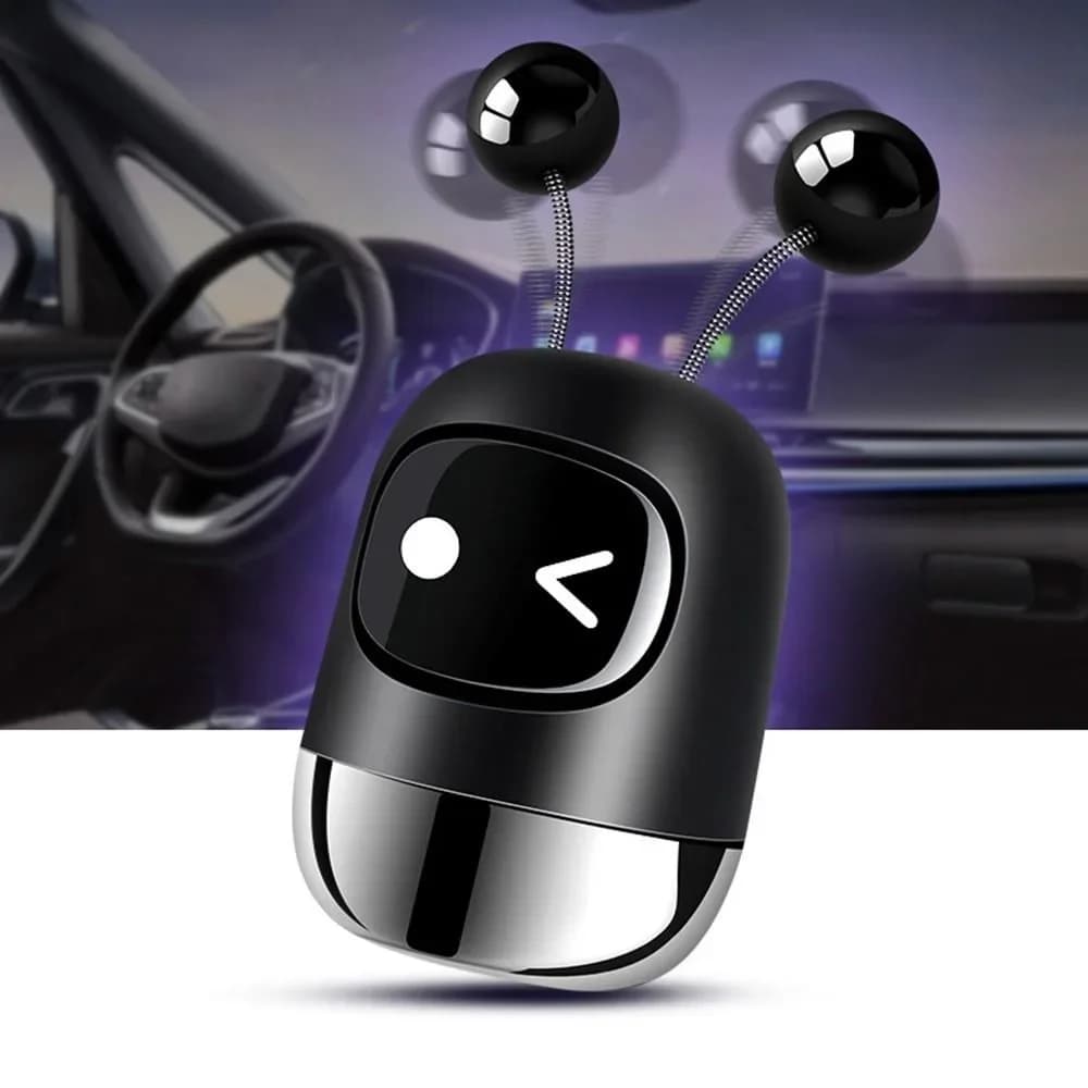 Cute Air Vent aromatherapy Car Interior Ornament Mini Fragrance Robot Air Vent Clips Deodorant Creative Outlet for Environments