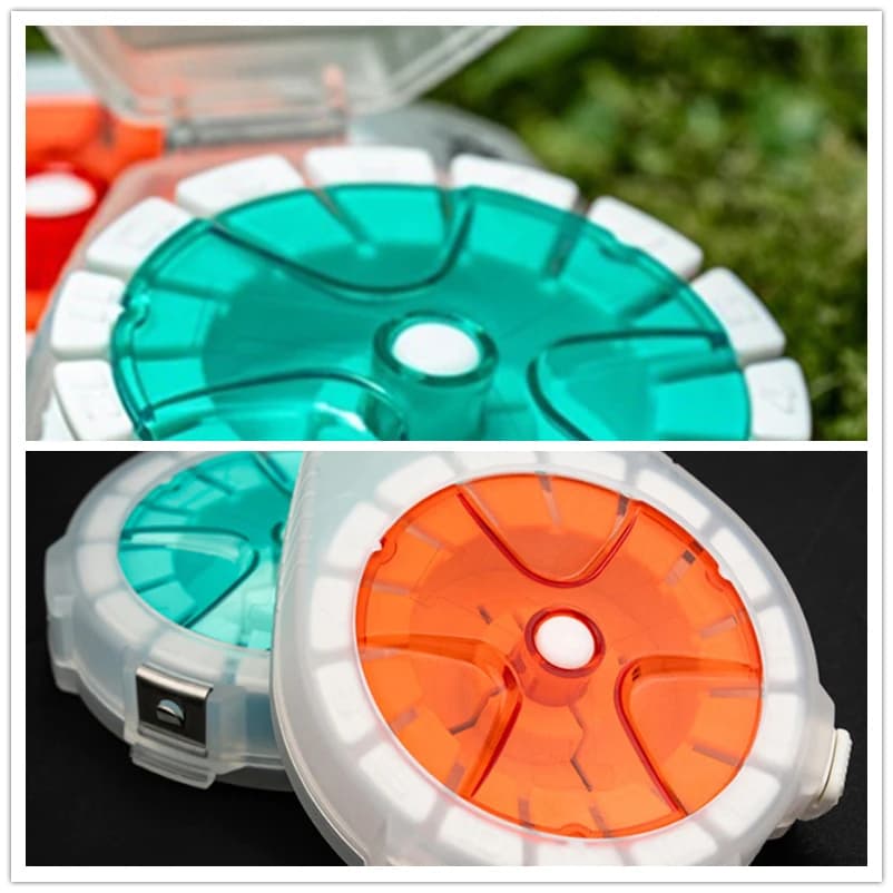 【rrkxa】Multifunctional Fishing Line Winding Board Storage Box With Anti-Reversal Device Fishing Accessories
