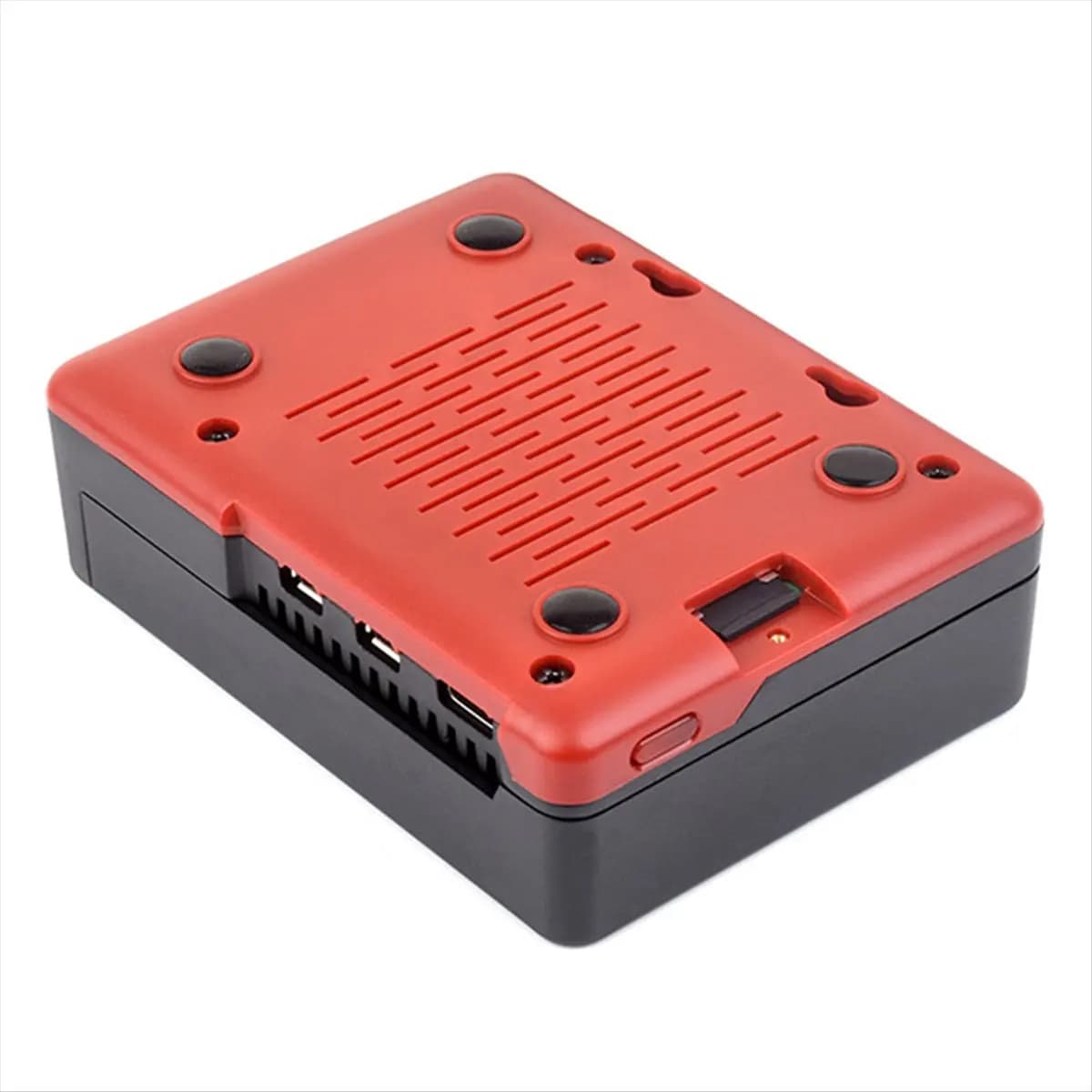 [ABPO] For Raspberry Pi 5 Argon NEO 5 Aluminum housing with PWN fan Passive cooling fins Exhaust vent for RPI 5 housing