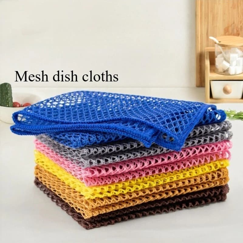 30*30 cm Networking dishes cloth Abrasive oil abrasive oil cloth Reusable cleaning cloth Towel for dishes Cookware Cookware Cleaning plates