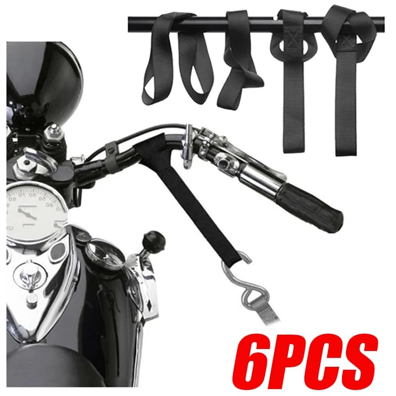 Cinghia di Fissaggio con Anello da 25mm per Auto, Moto, Bicicletta, Corda di Ancoraggio, Cinghia Ausiliaria di Tensione