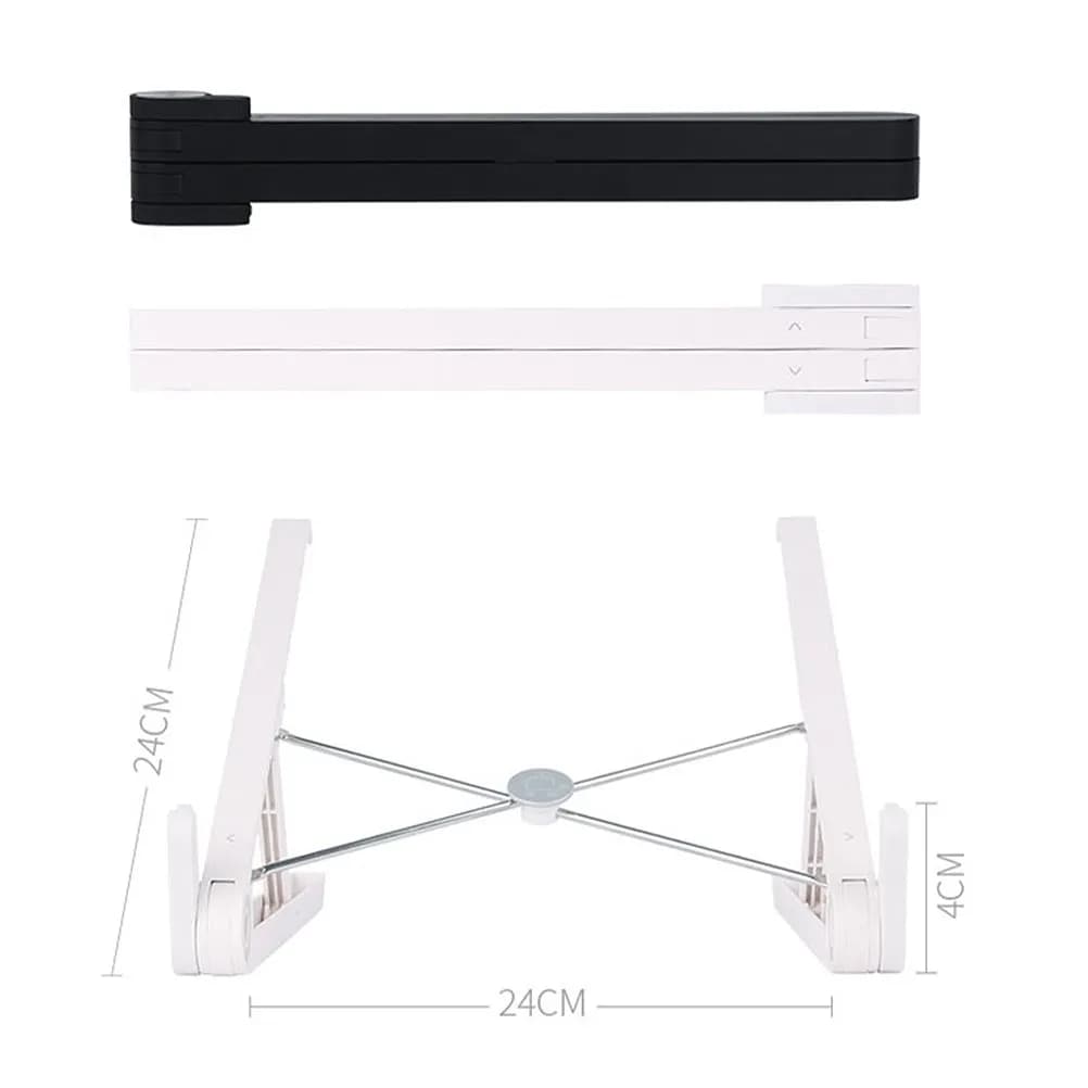 Supporto per laptop portatile leggero e pieghevole da 1 pezzo, con lunga durata, adatto per ufficio, casa, viaggi, giochi