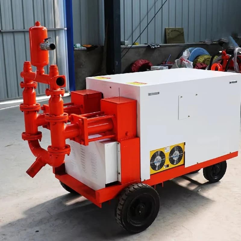 Double Liquid Grouting Pump Mining Double Cylinder Hydraulic Cement Glass Tunnel Foundation Reinforcement Grouting Machine