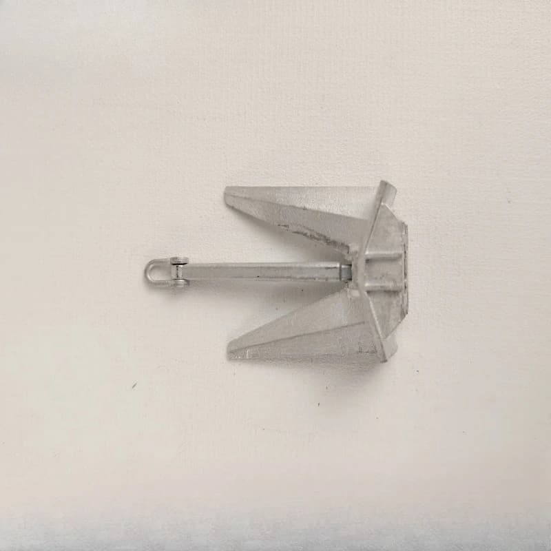 Ancora a testa mini per modellini di barche RC con asta mobile, lunghezza 58/47/39/30mm, per accessori decorativi fai da te per giocattoli marini