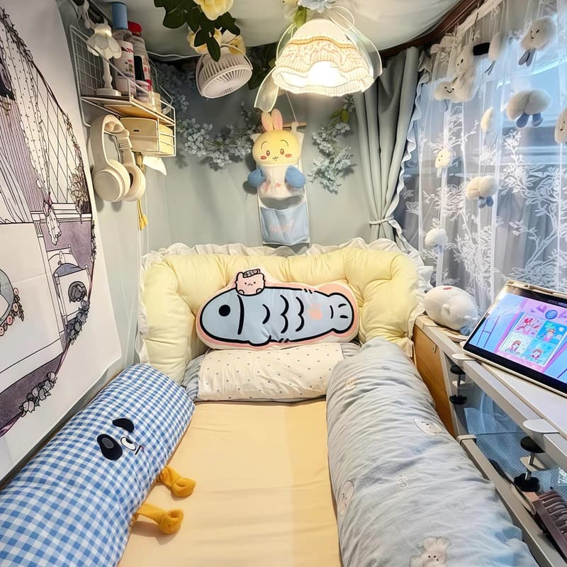 Cuscino Morbido per Testiera Letto, Supporto Lombare, Decorazione per Camera da Letto, Atmosfera Accogliente