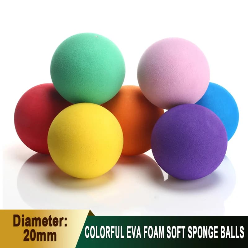 1-30 Palline da Golf in EVA per Pratica Indoor e Outdoor, Leggere, 20mm, per Golfisti Uomini Donne Bambini, Regalo per Marito Moglie Ragazza, Palla Decorativa