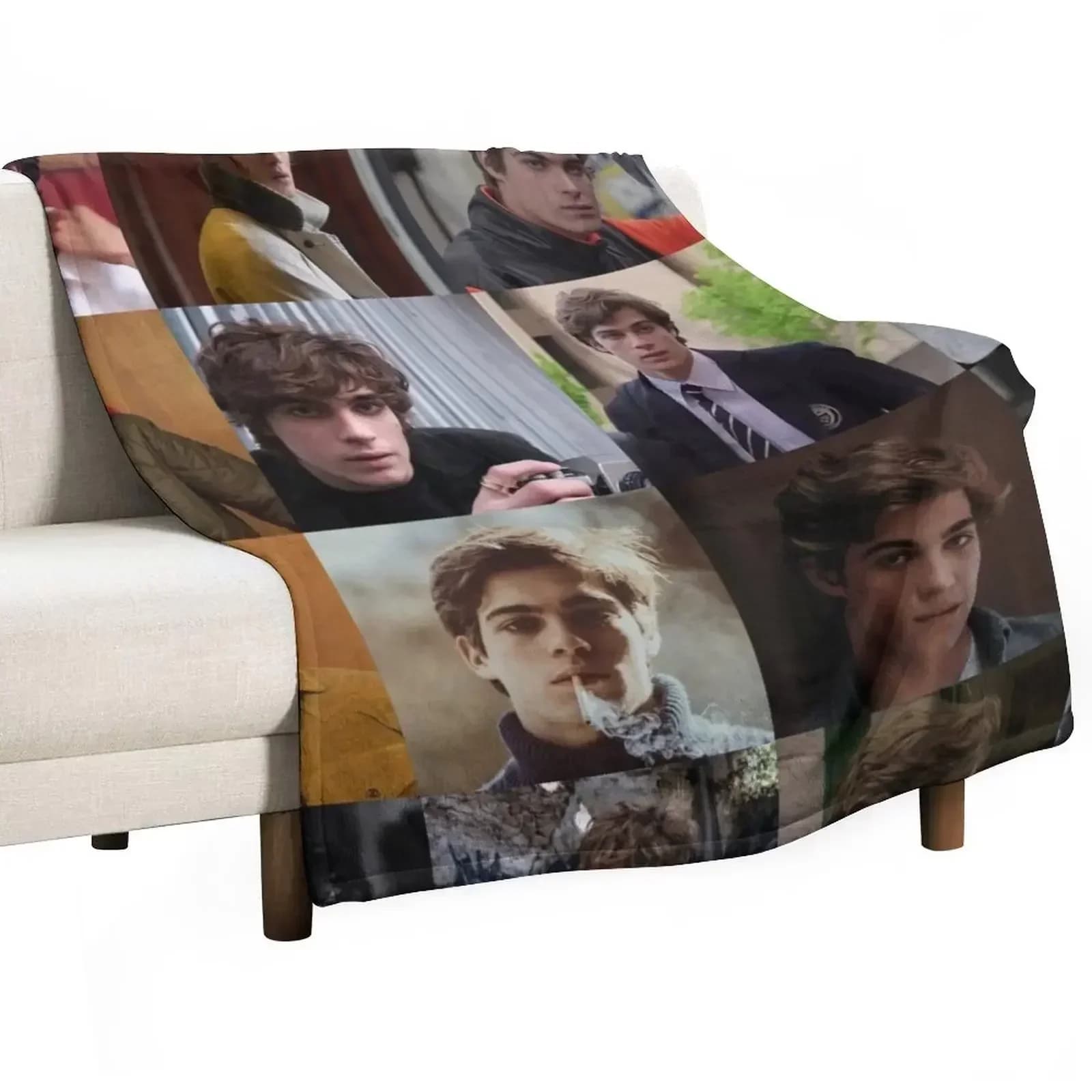 Lorenzo Zurzolo Collage Throw Blanket wednesday Sleeping Bag Winter beds For Baby Baby Bed covers Blankets