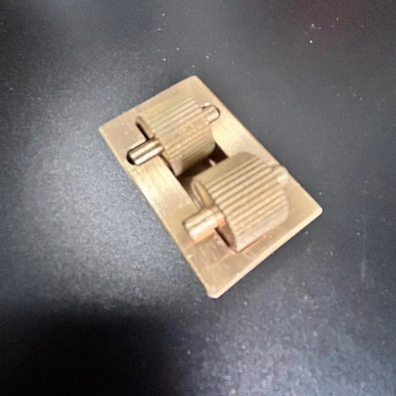 Leather Top Edge Dye Oil Roller Box Applicator DIY Leather Craft Edge Oil Painting Box With Two Rollers Leather Edge Paint Tool
