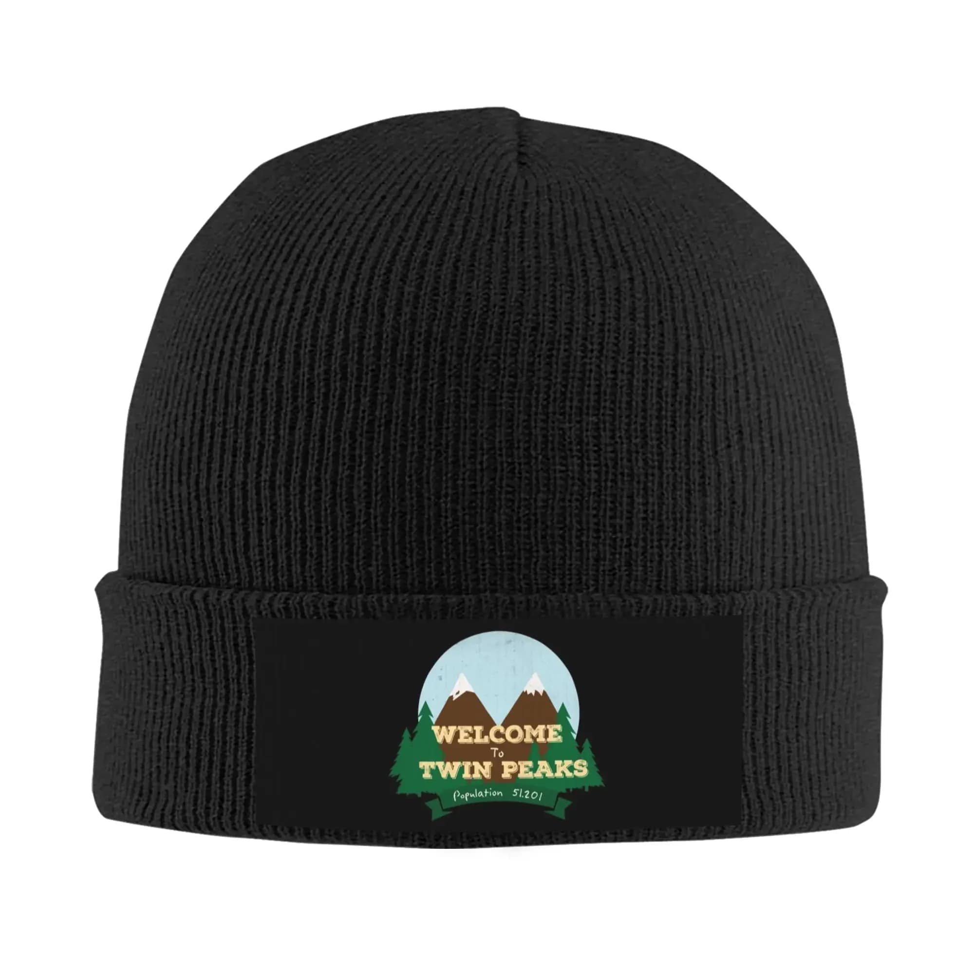 Il modo pigro per benvenuto il primo giorno di Twin Peaks Caldo berretto lavorato a maglia Cappello invernale lavorato a maglia Skullies Berretti Berretti Hip Hop Unisex
